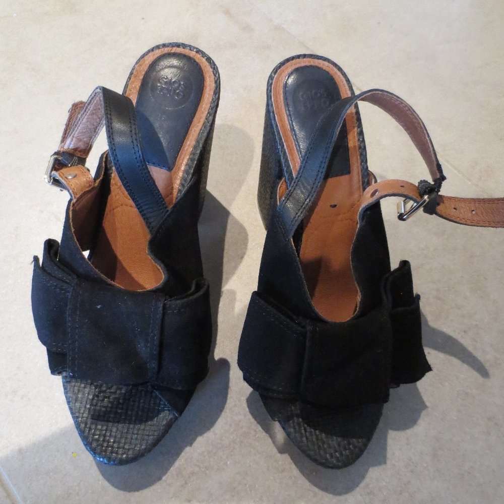 GIOSEPPO Open Toe Heels - LIKE NEW